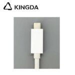 USB3.1 10G USB 3.2 20 G 5A 100W Type C  Male To USB C male 20Gb Gen 2 with E-mark Fast Charging High speed USB C white braided ABS shell cable - Image 2
