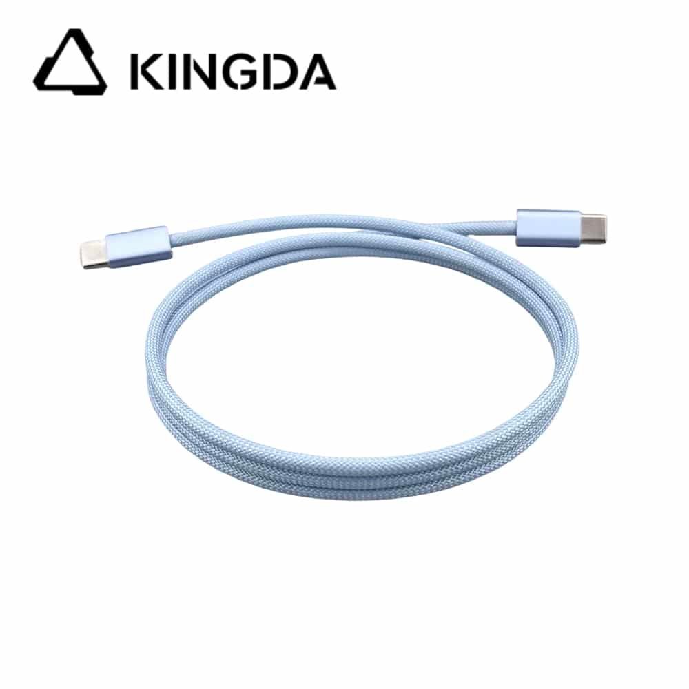 100W-USB-4.0-metal-case-cable.jpg USB4.0 80G Thunderbolt 4 cable80Gbps Data Transfer aluminum case USB 4.0 Cable 80G 100W Fast Charging 5K@60Hz For Mac Book - Image 1