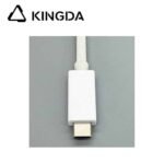 USB3.1 10G USB 3.2 20 G 5A 100W Type C  Male To USB C male 20Gb Gen 2 with E-mark Fast Charging High speed USB C white braided ABS shell cable - Image 4