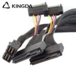 Mini SAS HD dual SFF-8643 to 2X SFF 8639 U.2 with Sata 15p High Speed Server Internal Connection cable - Image 2