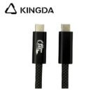 Coaxial Thunderbolt 4 cable 40Gbps Data Transfer aluminum case USB 4 Cable 40G 240W Fast Charging 5K@60Hz For Mac Book - Image 4