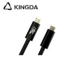 Coaxial Thunderbolt 4 cable 40Gbps Data Transfer aluminum case USB 4 Cable 40G 240W Fast Charging 5K@60Hz For Mac Book - Image 2