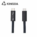 Coaxial Thunderbolt 4 cable 40Gbps Data Transfer aluminum case USB 4 Cable 40G 240W Fast Charging 5K@60Hz For Mac Book - Image 3