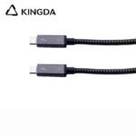 Coaxial Thunderbolt 3 cable 40Gbps Data Transfer USBC4 to USB C Cable 100W/5A Fast Charging 5K@60Hz For MacBook Pro Google Pixel 4 - Image 2