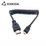 Ultra flexible and Standard 4K SUPPER SPRING  MICRO HDMI to HDMI Cable  Ultra Supper spring wire Type D HDMI cable - Image 3