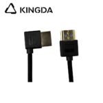Ultra flexible and slim Standard 8K Silicone right angle 90 degree HDMI 2.1 Ultra High Speed Silicone left bend HDMI Cable 48Gbps Silicone left turn HDMI cable - Image 2
