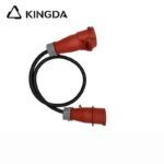 544 European standard waterproof industrial cable 16A three-phase 4-hole IP67ab TYP-252 Waterproof industrial Plug To socket cable Drop proof dust anti-corrosion 16A 4P IP44 - Image 2