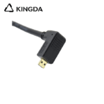 Ultra flexible and Standard 4K SUPPER SPRING  Right Angle MICRO HDMI to HDMI  Cable  Ultra Supper spring wire Type D HDMI cable - Image 2