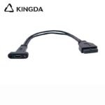 USB3.1 type-C Female to usb3.0 20pin Data Cable header extension Cable with PCI Baffle for PC Motherboard - Image 2