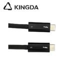 240W 120 G coaxial Thunderbolt 5 cable 240W 80 G coaxial Thunderbolt 5 Data Transfer aluminum case Cable 16K@60Hz resolution