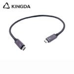 Coaxial Thunderbolt 3 cable 40Gbps Data Transfer USBC4 to USB C Cable 100W/5A Fast Charging 5K@60Hz For MacBook Pro Google Pixel 4