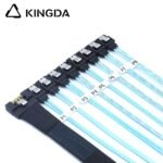 Fully enclosed anti-slip insertion anti-tilt insertion Slim SAS SFF 8654 8I (74P) to 8 SATA 7P female High speed Data Connection Cable - Image 4