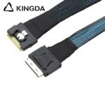 Fully enclosed anti-slip insertion anti-tilt insertion Slim SAS SFF 8654 8I (74P) to Oculink SFF 8611 8I High speed data Connection Cable - Image 4