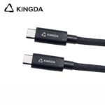 USB3.1 USB 3.2 5A 100W Type C Male To USB C male 20Gb Gen 2 with E-mark Fast Charging High speed USB C PVC Cable - Image 2