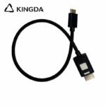 8K 60Hz Mini HDMI male to HDMI with lock cable mini HDMI to HDMI with clip cable mini HDMI to HDMI with bulk high speed HDMI 2.1 male to male cable - Image 5