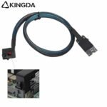M.2(M-Key NVMe 2260) SFF 8643 TO SAS right angle 90 degree SFF-88643 High Speed Server Internal Connection cable
