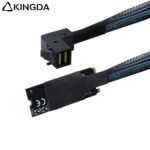 M.2(M-Key NVMe 2260) SFF 8643 TO SAS right angle 90 degree SFF-88643 High Speed Server Internal Connection cable - Image 4