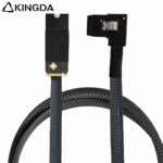 M.2 (M-Key NVMe 2260) to left turn left bend SFF-8087 Plug-and-Play Server High-Speed Cable - Image 3
