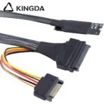 M.2 M-Key SFF-8643 to U.2 SFF-8639 with SATA 15P Connection Cable - Image 2