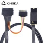M.2 M-Key SFF-8643 to U.2 SFF-8639 with SATA 15P Connection Cable - Image 4