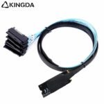 M.2(M-Key NVMe 2260) SFF 8643  to 4X SAS SFF 8482 2-in-1 Plug and Play Server High Speed Conversion Cable - Image 3