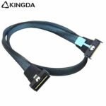 Slim SAS SFF 8654 MCIO 8I (74P) to Slim SAS LP Low pfrofile SFF 8654 8i 74P PCIE5.0 Data Connection Cable