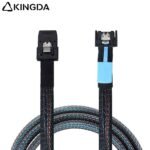 Slim SAS SFF 8654 MCIO 4I (38P) to SFF-8087 PCIE5.0 Data Connection Cable - Image 3