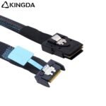Slim SAS SFF 8654 MCIO 4I (38P) to SFF-8087 PCIE5.0 Data Connection Cable - Image 2