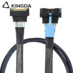 Slim SAS SFF 8654 MCIO 8I (74P) to MCIO 8I PCIE5.0 Data Connection Cable - Image 2