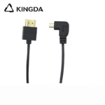 Ultra flexible and slim Standard 8K Ultra High Speed Right Angle Micro HDMI Cable 48Gbps Ultra slim wire Type D HDMI cable - Image 2