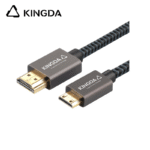 Premium 8K 60hz MINI HDMI cable 4K 120Hz metal case HDMI 2.1 cable MINI Male to A Male laptop monitor Ultra flexible and Standard 8K 48Gbps HDMI C Cable