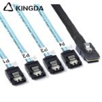 MINI SAS 8087 to 4X SATA Server Internal High-Speed Connection Wire Harness - Image 3