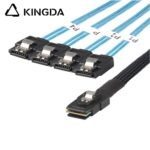 MINI SAS 8087 to 4X SATA Server Internal High-Speed Connection Wire Harness - Image 2