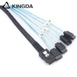 MINI SAS 8087 to 4X SATA without Spring Positive Connector Server Internal High-speed Connection cable - Image 4
