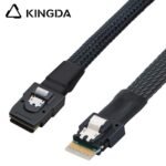 MINI SAS 8087 to SLIM SAS 8654 4I Server Internal High Speed Connection Wire Harness - Image 4