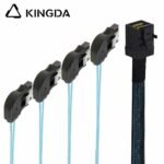 Mini SAS HD SFF-8643 to 4X right turn right bend SATA 7P High Speed Server Internal Connection cable - Image 4