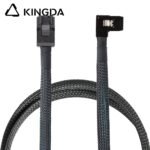 Mini SAS HD SFF-8643 to right turn right bend SFF 8087 High Speed Server Internal Connection cable - Image 3