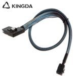 Mini SAS HD SFF-8643 to right turn right bend SFF 8087 High Speed Server Internal Connection cable