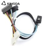 MINI SAS SFF-8087 TO 2X SFF-8482 with Power Servers In-computer High-Speed Connection Cable - Image 2