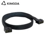 Mini SAS HD 2 port dual SFF-8643 to dual SFF-8643 High Speed Server Internal Connection Wire Harness