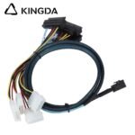 Mini SAS HD SFF-8643 to 4x SFF 8482 with power High Speed Server Internal Connection Wire Harness - Image 5
