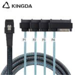 Mini SAS HD SFF-8087 to 4X SFF 8482 2-in-1High Speed Server Internal Connection Wire Harness - Image 3