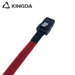 Mini SAS HD SFF-8087 to 4X SATA 7P with spring High Speed red Server Internal Connection Wire Harness - Image 4