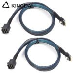 Slim SAS SFF 8654 4I (38P) to SFF 8643 High speed data Connection Cable - Image 2