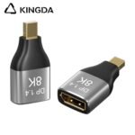 8K DisplayPort female to Mini dp male adapter 8K DP female to  mini dp male adapter DP 1.4 female to mini dp male Converter DP1.4 female to mini dp male converter