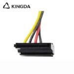 Molex 4pin 1 to 4 IDE SATA 15Pin Hard Drive Power Supply Splitter Cable Cord for DIY PC Sever 4-pin to 15-pin Power Cable - Image 3