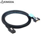 Slim SAS SFF 8654 MCIO 4I (38P) to SFF-8087 PCIE5.0 Data Connection Cable - Image 4
