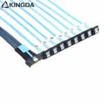 Slim SAS SFF 8654 MCIO 8I (74P) to 8X right angle SATA 7P PCIE5.0 Data Connection Cable - Image 4