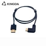Ultra flexible and slim Standard 8K Ultra High Speed Right Angle right turn right bend MINI HDMI Cable 48Gbps C type HDMI cable Ultra slim wire - Image 5