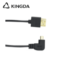 Ultra flexible and slim Standard 8K Ultra High Speed Right Angle Micro HDMI Cable 48Gbps Ultra slim wire Type D HDMI cable - Image 3